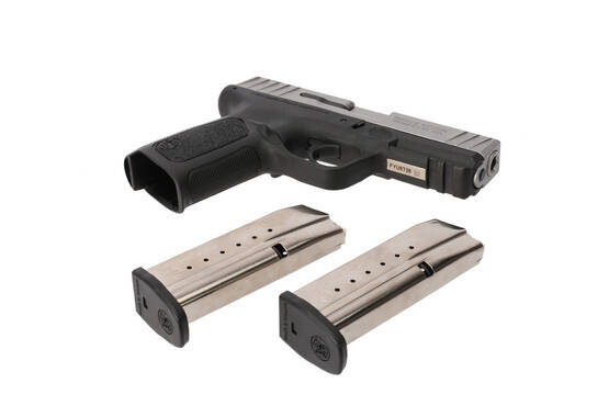 Smith and Wesson SD9 VE pistol 9mm comes with two 16 round double stack magazines
